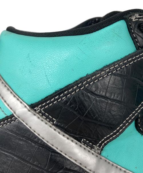NIKE SB（ナイキエスビー）NIKE SB (ナイキエスビー) DUNK HIGH PRM SB / ダンク ハイ プロ エスビー / ハイカットスニーカー TIFFANY AQUA/CHROME-BLACK サイズ:26.5の古着・服飾アイテム