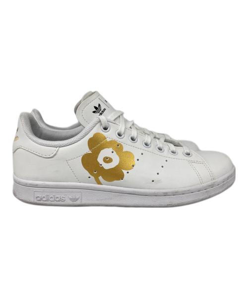 adidas（アディダス）adidas (アディダス) marimekko (マリメッコ) Smith J  / スタンスミス J ローカットスニーカー Footwear White サイズ:24の古着・服飾アイテム