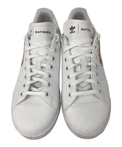 adidas（アディダス）adidas (アディダス) marimekko (マリメッコ) Smith J  / スタンスミス J ローカットスニーカー Footwear White サイズ:24の古着・服飾アイテム
