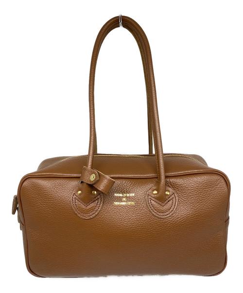 YOUNG & OLSEN The DRYGOODS STORE（ヤングアンドオルセン ザ ドライグッズストア）YOUNG & OLSEN The DRYGOODS STORE (ヤングアンドオルセン ザ ドライグッズストア) EMBOSSED LEATHER STUDENT M ブラウンの古着・服飾アイテム