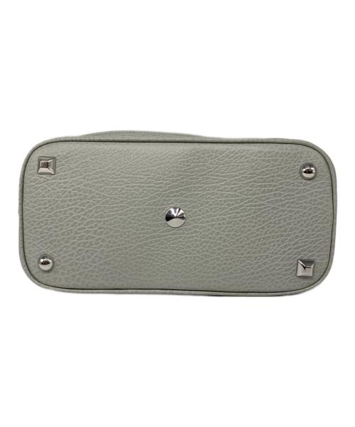 Maison Margiela（メゾンマルジェラ）Maison Margiela (メゾンマルジェラ) 5AC ミニ 2WAYバッグ ライトブルーの古着・服飾アイテム