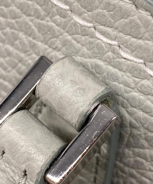 Maison Margiela（メゾンマルジェラ）Maison Margiela (メゾンマルジェラ) 5AC ミニ 2WAYバッグ ライトブルーの古着・服飾アイテム