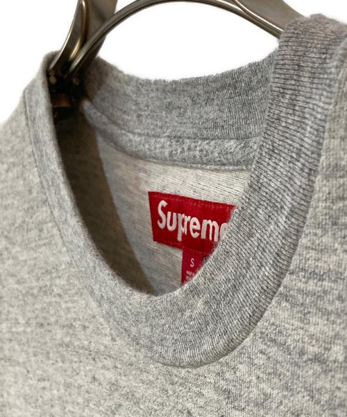 SUPREME（シュプリーム）SUPREME (シュプリーム) 24FW Twill Applique S/S Top / ツイル アップリケ  S/S トップ グレー サイズ:Sの古着・服飾アイテム