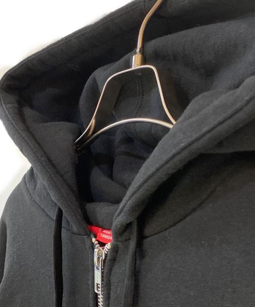 SUPREME（シュプリーム）SUPREME (シュプリーム) 24FW Arc Thermal Lined Zip Up Hooded Sweatshirt アーク・サーマル・ラインド・ジップ・アップ・フーデッド・スウェットシャツ ブラック サイズ:Mの古着・服飾アイテム