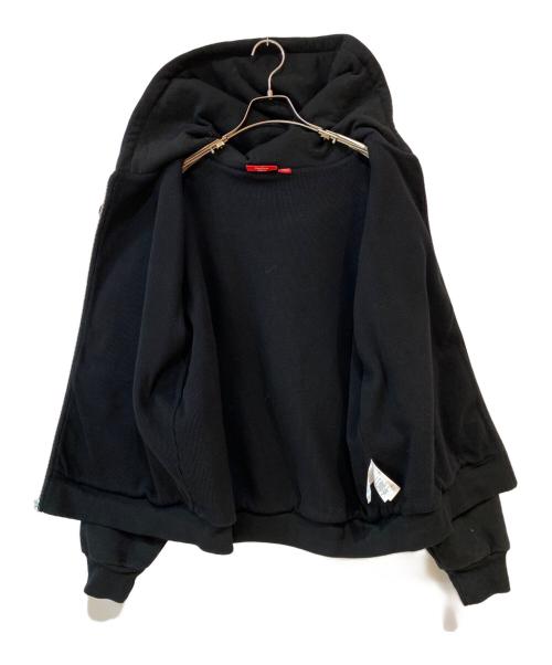 SUPREME（シュプリーム）SUPREME (シュプリーム) 24FW Arc Thermal Lined Zip Up Hooded Sweatshirt アーク・サーマル・ラインド・ジップ・アップ・フーデッド・スウェットシャツ ブラック サイズ:Mの古着・服飾アイテム
