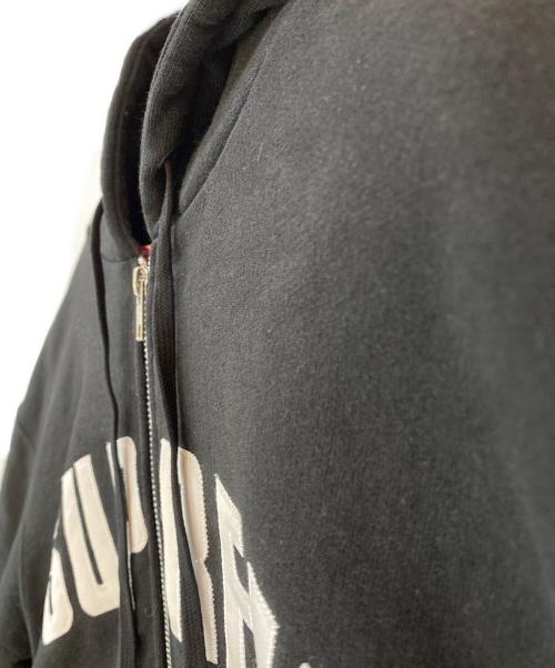 SUPREME（シュプリーム）SUPREME (シュプリーム) 24FW Arc Thermal Lined Zip Up Hooded Sweatshirt アーク・サーマル・ラインド・ジップ・アップ・フーデッド・スウェットシャツ ブラック サイズ:Mの古着・服飾アイテム