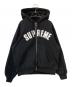 SUPREME（シュプリーム）の古着「24FW Arc Thermal Lined Zip Up Hooded Sweatshirt アーク・サーマル・ラインド・ジップ・アップ・フーデッド・スウェットシャツ」｜ブラック