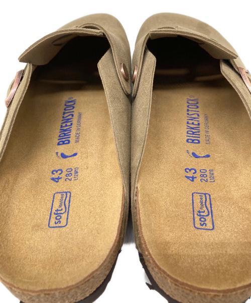 BIRKENSTOCK（ビルケンシュトック）BIRKENSTOCK (ビルケンシュトック) Boston サンダル ベージュ サイズ:28の古着・服飾アイテム