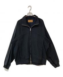 1000s THOUSANDS（ワンサウザンドエス サウザンズ）の古着「SELVAGE DENIM TRUCK JACKET」｜BLACK WASH