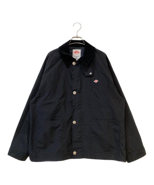 DANTON（ダントン）DANTON (ダントン) NYLON COVERALL JACKET / ナイロンカバーオールジャケット ブラック サイズ:42の古着・服飾アイテム