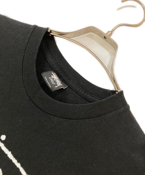 stussy（ステューシー）stussy (ステューシー) FRAGMENTS (フラグメント) One World One Heart Tee ブラック サイズ:Lの古着・服飾アイテム