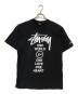 stussy（ステューシー）の古着「One World One Heart Tee」｜ブラック