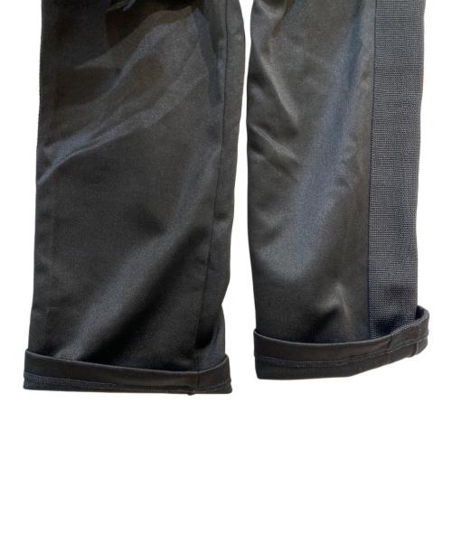 Needles（ニードルズ）Needles (ニードルズ) charcoal (チャコール) Track Pants - Poly Smooth ブラック サイズ:Mの古着・服飾アイテム