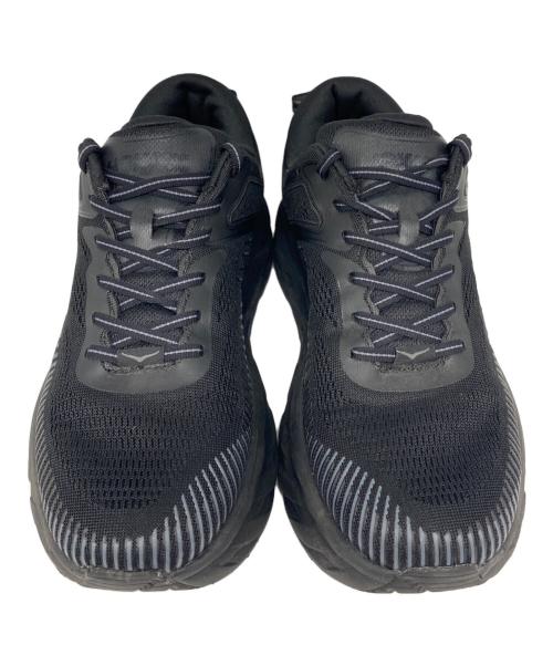 HOKAONEONE（ホカオネオネ）HOKAONEONE (ホカオネオネ) BONDI 7 ローカットスニーカー ブラック サイズ:27の古着・服飾アイテム