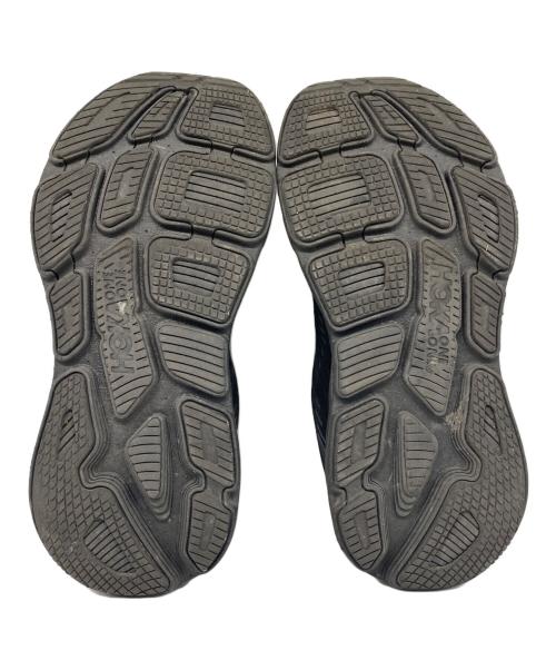 HOKAONEONE（ホカオネオネ）HOKAONEONE (ホカオネオネ) BONDI 7 ローカットスニーカー ブラック サイズ:27の古着・服飾アイテム