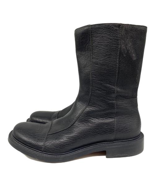 JIL SANDER（ジルサンダー）JIL SANDER (ジルサンダー) サイドジップブーツ ブラック サイズ:7の古着・服飾アイテム