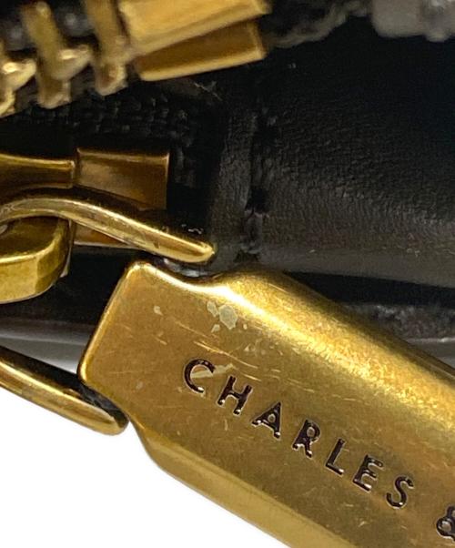 CHARLES & KEITH（チャールズアンドキース）CHARLES & KEITH (チャールズアンドキース) サンサ クラシックダブルハンドルトートバッグ ブラウンの古着・服飾アイテム