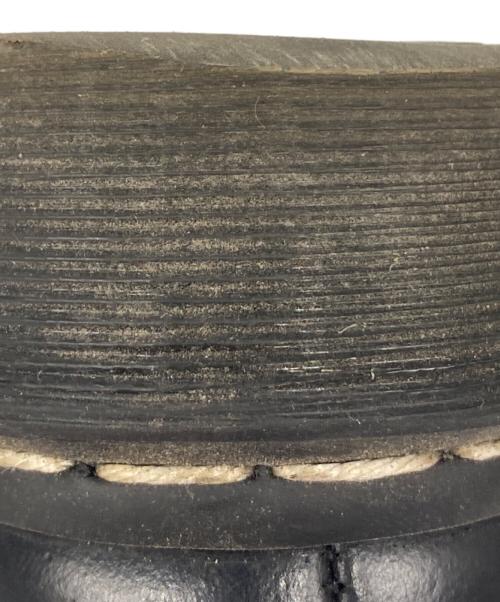 Dr.Martens（ドクターマーチン）Dr.Martens (ドクターマーチン) ADRIAN ホワイト ステッチ ローファー ブラック サイズ:37の古着・服飾アイテム