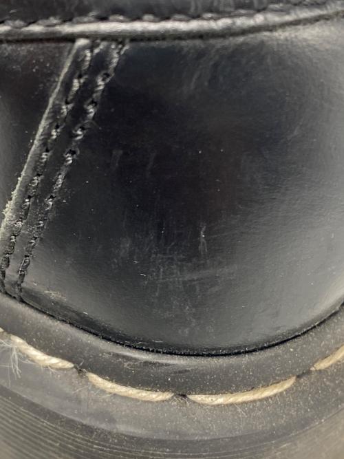 Dr.Martens（ドクターマーチン）Dr.Martens (ドクターマーチン) ADRIAN ホワイト ステッチ ローファー ブラック サイズ:37の古着・服飾アイテム