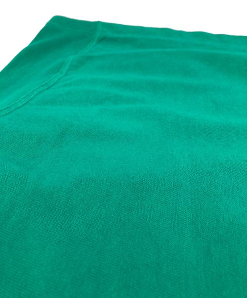 Champion REVERSE WEAVE（チャンピオン リバース ウィーブ）Champion REVERSE WEAVE (チャンピオン リバース ウィーブ) ラグランカットソー グリーン×グレー サイズ:XLの古着・服飾アイテム