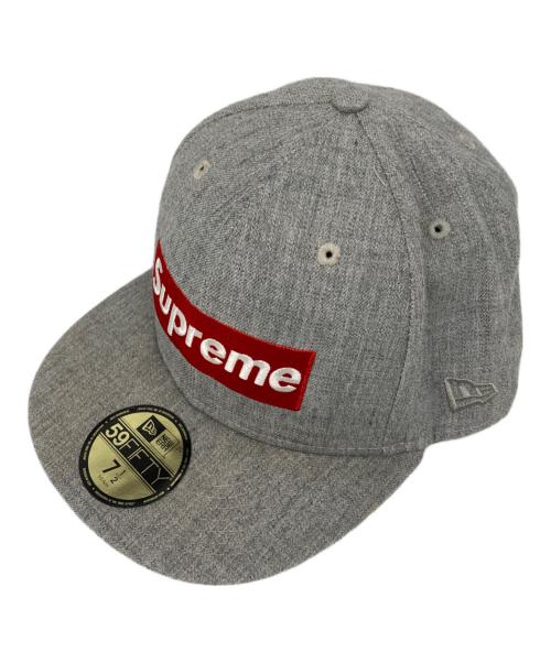 SUPREME（シュプリーム）SUPREME (シュプリーム) New Era (ニューエラ) 12SS National Champion Box Logo Cap グレーの古着・服飾アイテム
