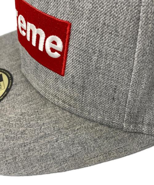 SUPREME（シュプリーム）SUPREME (シュプリーム) New Era (ニューエラ) 12SS National Champion Box Logo Cap グレーの古着・服飾アイテム