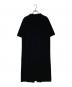 TOMORROW LAND（トゥモローランド）の古着「ウール バックパールボタンワンピース」｜ブラック
