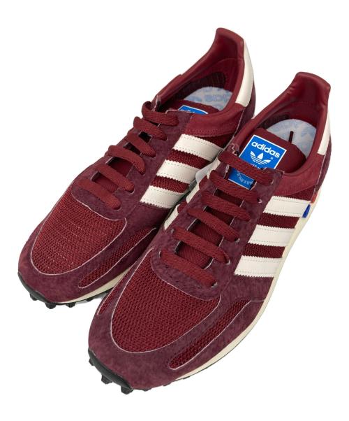 adidas（アディダス）adidas (アディダス) LA TRAINER OG ローカットスニーカー バーガンディー サイズ:27の古着・服飾アイテム