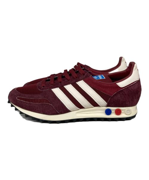 adidas（アディダス）adidas (アディダス) LA TRAINER OG ローカットスニーカー バーガンディー サイズ:27の古着・服飾アイテム