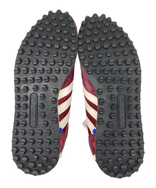 adidas（アディダス）adidas (アディダス) LA TRAINER OG ローカットスニーカー バーガンディー サイズ:27の古着・服飾アイテム