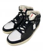 NIKE SB×SUPREMEナイキエスビー×シュプリーム）の古着「ZOOM AIR 94 HI ハイカットスニーカー」｜BLACK/WHITE