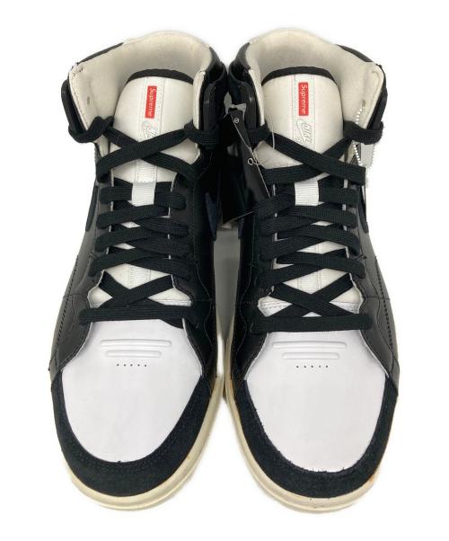 NIKE SB（ナイキエスビー）NIKE SB (ナイキエスビー) SUPREME (シュプリーム) ZOOM AIR 94 HI ハイカットスニーカー BLACK/WHITE サイズ:27.5の古着・服飾アイテム