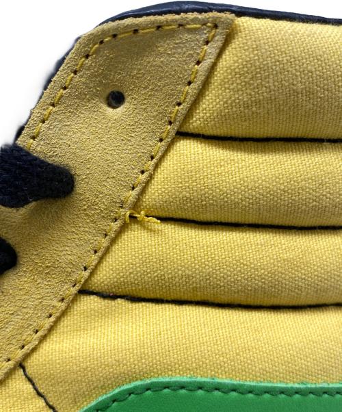 VANS（ヴァンズ）VANS (ヴァンズ) SUPREME (シュプリーム) BAD BRAINS (バッドブレインズ) SK8-HI ハイカットスニーカー イエロー×レッド サイズ:27の古着・服飾アイテム