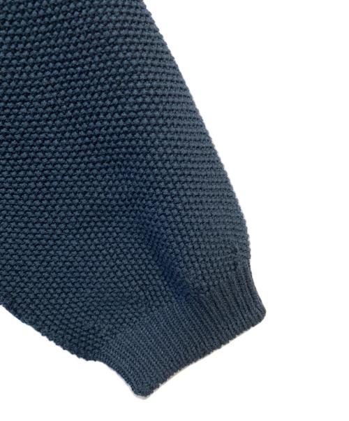 BALLSEY（ボールジィ）BALLSEY (ボールジィ) モスステッチ フロントオープンカーディガン ネイビー サイズ:Ｓの古着・服飾アイテム