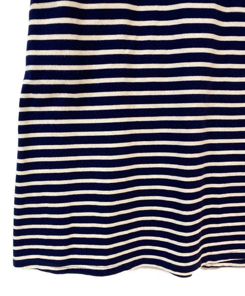 ORCIVAL（オーシバル）ORCIVAL (オーシバル) ボーダーワンピース ブルー×ホワイト サイズ:1の古着・服飾アイテム