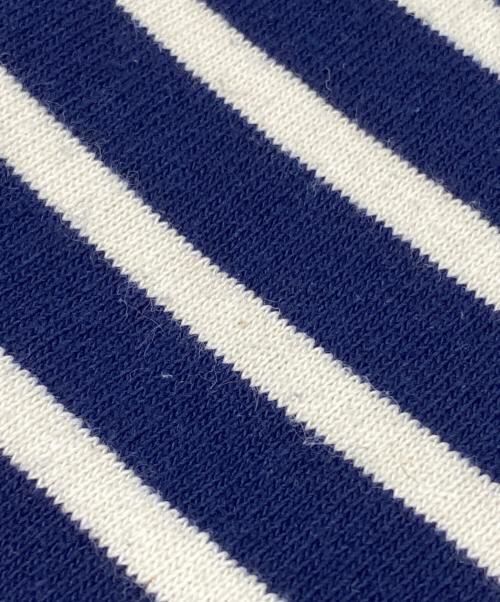 ORCIVAL（オーシバル）ORCIVAL (オーシバル) ボーダーワンピース ブルー×ホワイト サイズ:1の古着・服飾アイテム