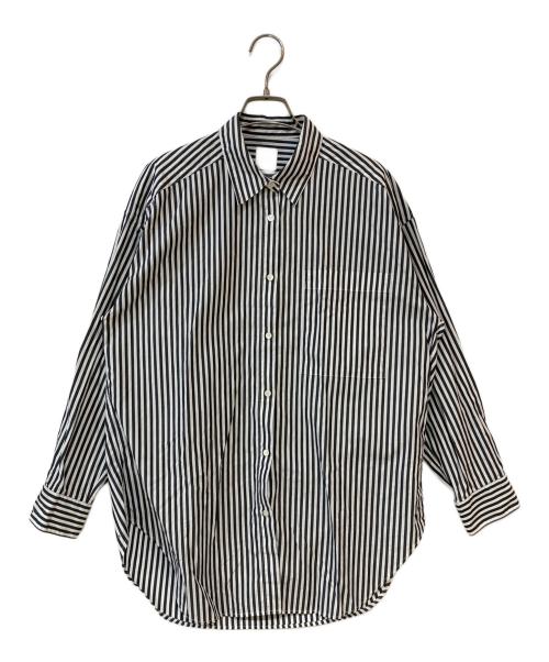 Spick and Span（スピック＆スパン）Spick and Span (スピック＆スパン) 50コットンオーバーシャツ ブラック サイズ:Freeの古着・服飾アイテム
