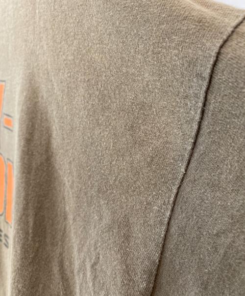 HARLEY-DAVIDSON（ハーレーダビッドソン）HARLEY-DAVIDSON (ハーレーダビッドソン) プリントTシャツ ベージュ サイズ:XLの古着・服飾アイテム