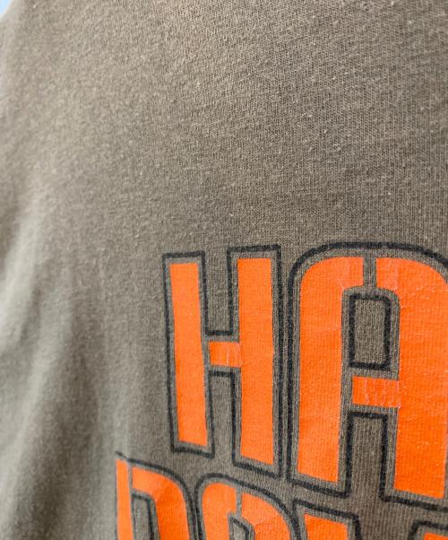 HARLEY-DAVIDSON（ハーレーダビッドソン）HARLEY-DAVIDSON (ハーレーダビッドソン) プリントTシャツ ベージュ サイズ:XLの古着・服飾アイテム