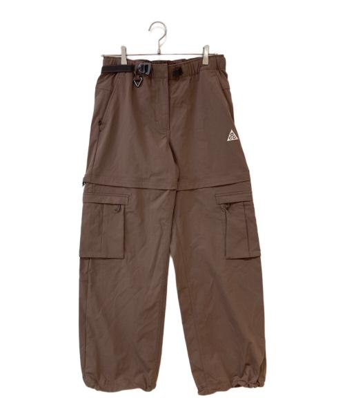 NIKE ACG（ナイキエーシージー）NIKE ACG (ナイキエーシージー) Zip-Off Trousers ブラウン サイズ:Sの古着・服飾アイテム