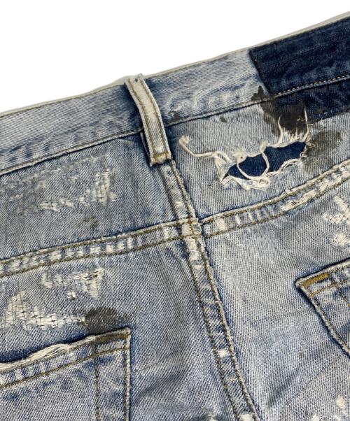 DIESEL（ディーゼル）DIESEL (ディーゼル) D-FINING ダメージ加工デニムパンツ インディゴ サイズ:76の古着・服飾アイテム