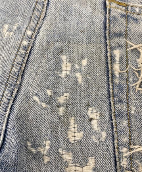 DIESEL（ディーゼル）DIESEL (ディーゼル) D-FINING ダメージ加工デニムパンツ インディゴ サイズ:76の古着・服飾アイテム