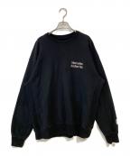 mercedes anchor inc.メルセデス アンカー インク）の古着「Crew Sweat」｜ブラック