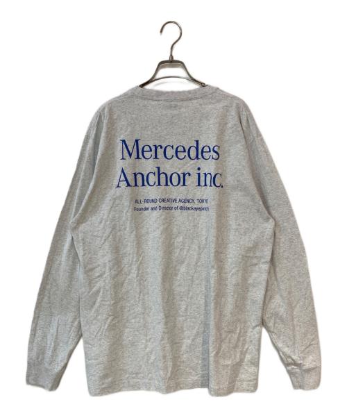 mercedes anchor inc.（メルセデス アンカー インク）mercedes anchor inc. (メルセデス アンカー インク) L/S Pocket Tee グレー サイズ:XLの古着・服飾アイテム