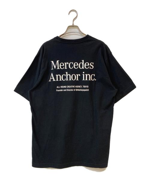 mercedes anchor inc.（メルセデス アンカー インク）mercedes anchor inc. (メルセデス アンカー インク) ポケットTシャツ ブラック サイズ:Lの古着・服飾アイテム