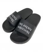 mercedes anchor inc.メルセデス アンカー インク）の古着「SLIDE SANDAL」｜ブラック