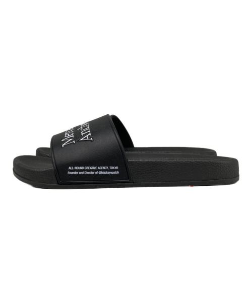 mercedes anchor inc.（メルセデス アンカー インク）mercedes anchor inc. (メルセデス アンカー インク) SLIDE SANDAL ブラック サイズ:43の古着・服飾アイテム