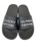 中古・古着 mercedes anchor inc. (メルセデス アンカー インク) SLIDE SANDAL ブラック サイズ:43：5000円