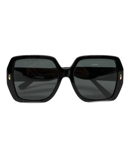 TORY BURCH（トリーバーチ）TORY BURCH (トリーバーチ) ミラー オーバーサイズ スクエア サングラス ブラック サイズ:56□18 145の古着・服飾アイテム