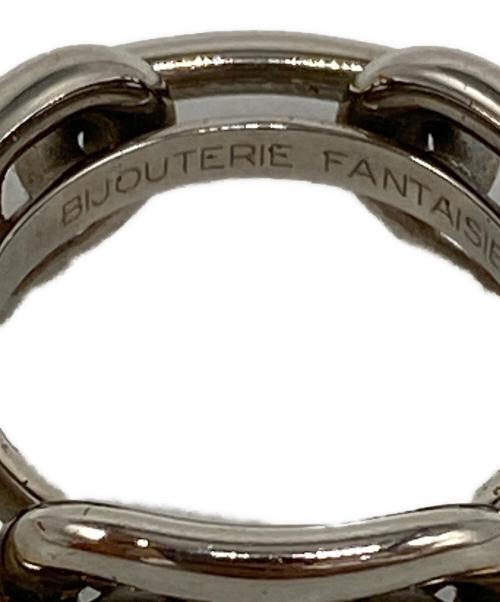 HERMES（エルメス）HERMES (エルメス) シェーヌダンクル スカーフリング シルバー サイズ:21号の古着・服飾アイテム